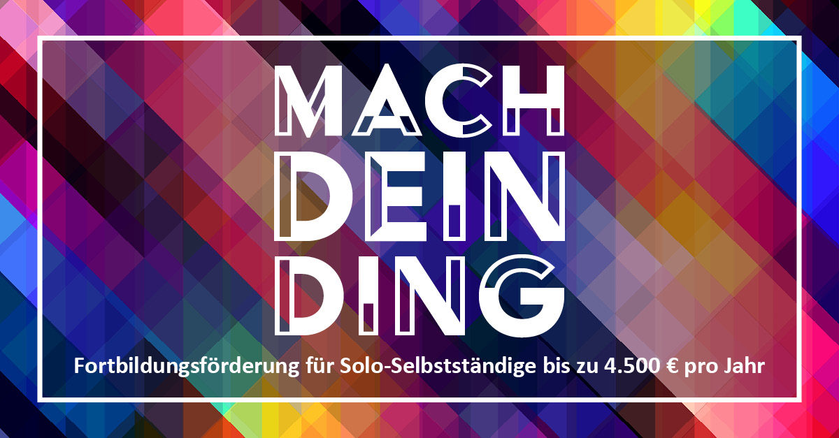 Read more about the article Mach.Dein.Ding.